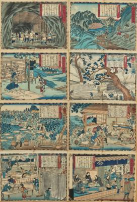 Utagawa Kunisada III (1846 Edo 1920) Serie: - Asijské umění
