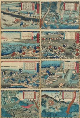 Utagawa Kunisada III (1846 Edo 1920) Serie: - Asijské umění