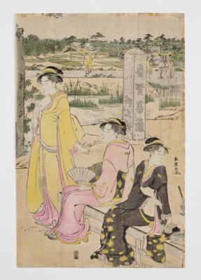 Yushido Shunsho (späte 1770er 1790er), - Asijské umění