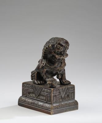 Buddhistischer Löwe, China, 18./19. Jh., - Arte Asiatica