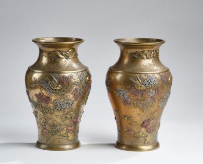 Paar Vasen, Japan, Meiji Periode, - Arte Asiatica