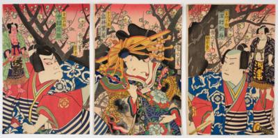 Toyohara Kunichika (1835- 1900) - Asijské umění