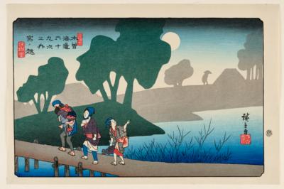 Utagawa Hiroshige (1797-1858) Nachschnitt - Asian Art