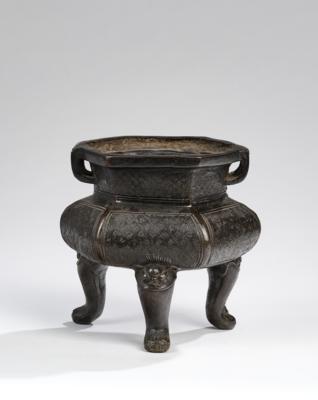 Weihrauchbrenner, China, Yuan/Ming Dynastie, - Asijské umění