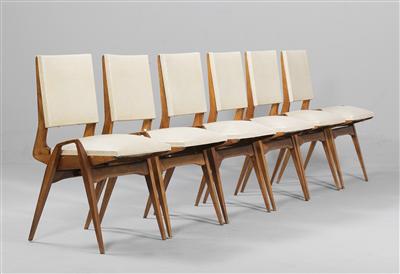 A set of six chairs, - Design