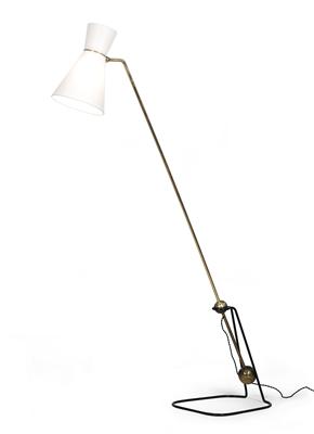 A counterweight floor lamp, - Design