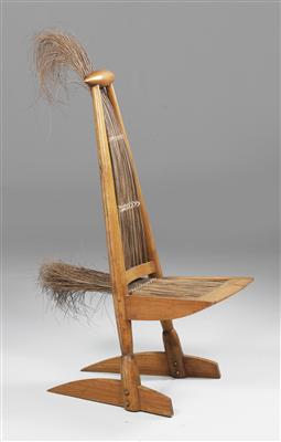 A rare throne chair, - Design