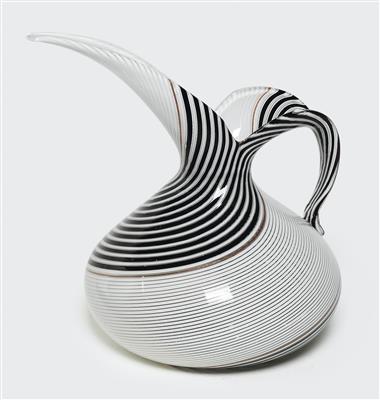 A “Mezza Filigrane” jug, Dino Martens for Aureliano Toso, - Design