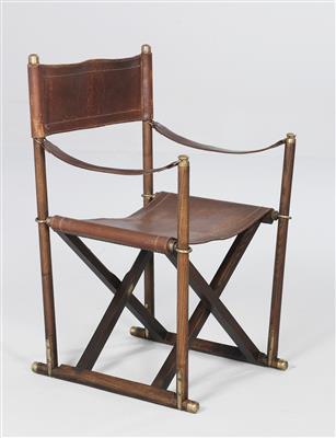 A “Safari” folding chair, Model No. MK-16, - Design