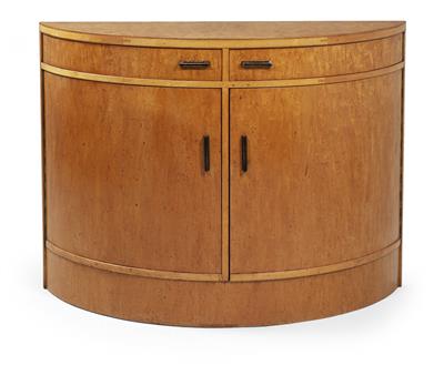 A semicircular chest of drawers, Model No. A 803, - Design