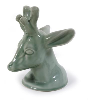 A stag’s head, Axel Salto for Royal Copenhagen, - Design