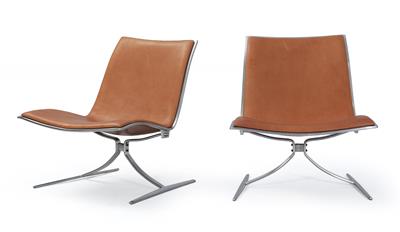 A pair of rare “Skater” chairs, Model No. JK 710, - Design