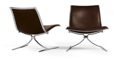 A pair of rare “Skater” chairs, Model No. JK 710, - Design