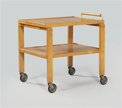 A serving trolley, - Design