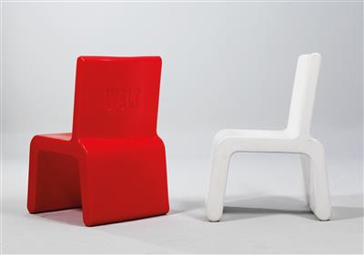 Paar "W  &  LT"-Stühle, Entwurf Marc Newson - Design