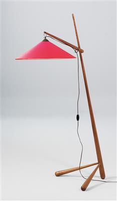 Stehlampe, Entwurf Max Kment - Design