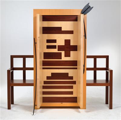 A “Ficcanaso” cabinet object, designed by Mimmo Paladino *, - Design