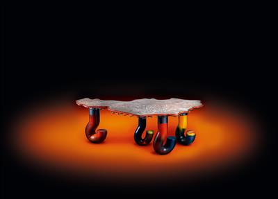 An “Austria” table, designed by Gaetano Pesce *, - Design
