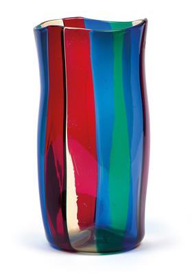 "A fasce verticali"-Vase, Entwurf Fulvio Bianconi, - Design