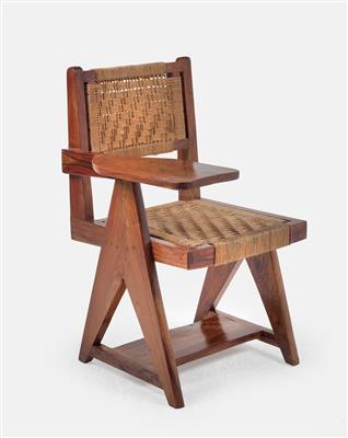 A library chair, designed by Pierre Jeanneret - Design