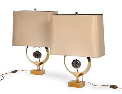 Paar Tischlampen, Willy Daro - Design
