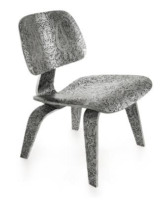 An “Ethno Eames” chair, designed by Paolo Giordano, - Design