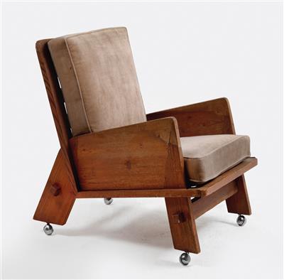 An armchair, designed by Henry P. Glass (Heinz Glass), - Design