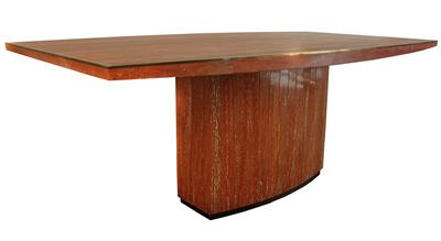 Großer Tisch, Entwurf Willi Rizzo, Ausführung Jean Charles, - Design