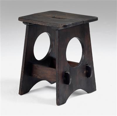 A stool, - Design