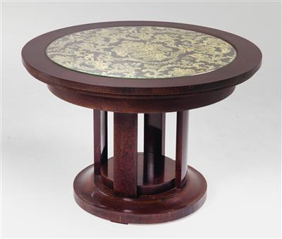 A circular table, designed by Adolf Loos, - Design