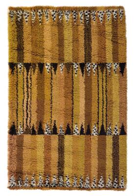 A “Rya” carpet (brown), designed by Marianne Richter, - Design