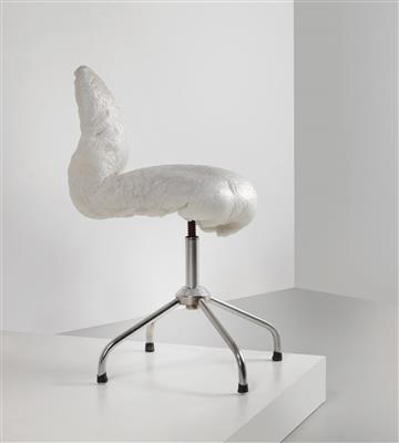 A “Sketch” stool (foam rubber stool), designed by Patrick Rampelotto, - Design
