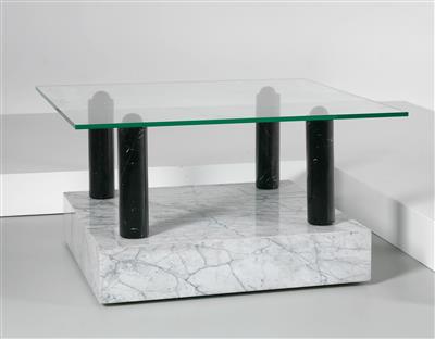 “Central Park“ square table, designed by Ettore Sottsass, - Design
