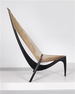 Harp Chair (Harfen-Stuhl), Entwurf Jorgen Hovelskov, - Design