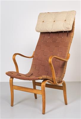 High-back chair, model “Eva”, designed by Bruno Mathsson - Design
