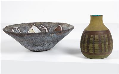 Keramikschale und -vase, Accolay, - Design