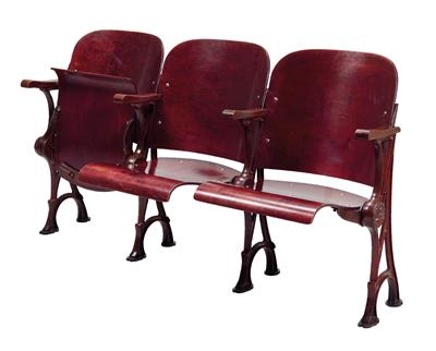 Folding cinema chairs, - Design
