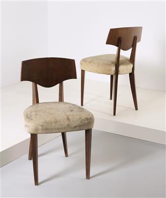Zwei Stühle, Entwurf Franz Hart, - Design