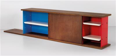 An “Antony” wall unit, designed by Charlotte Perriand & Jean Prouvé, - Design