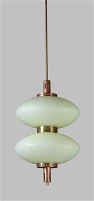 Deckenlampe, Entwurf Massimo Vignelli, - Design