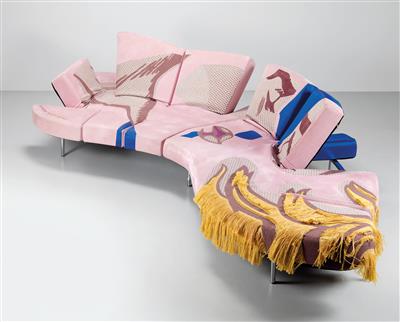 A Flap Sofa Sky Kiss, designed by Francesco Binfare, - Design