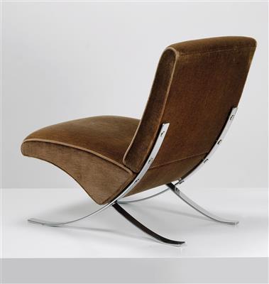 A rare sled-base chair, designed by Arnold Bode, - Design
