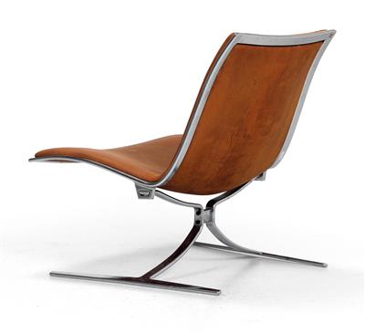 A rare “Skater” chair, designed by Jørgen Kastholm, - Design