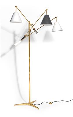 A Triennale floor lamp, designed by Angelo Lelli, - Design