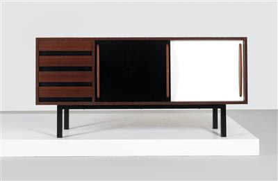 A “Cansado” sideboard, designed by Charlotte Perriand c. 1958, - Design