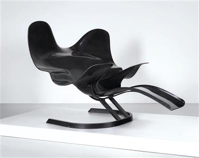 An “Elephant Chair”, designed by Bernard Rancillac 1966, - Design
