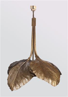 A “Leaf” ceiling light, designed by Tommaso Barbi, Italy c. 1970, - Design