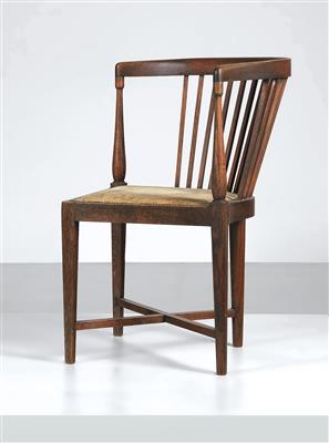 A corner chair, - Design