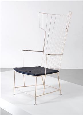 A rare “Lyra” armchair, designed by Anna-Lülja Praun & Thomas Lauterbach - Design