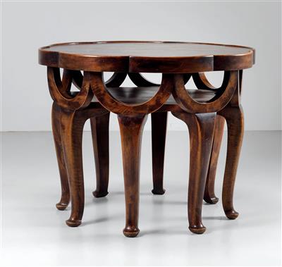 A tea table/Elephant’s Trunk Table, Model No. 20727, work master Josef Berka/Adolf Loos c. 1901, - Design